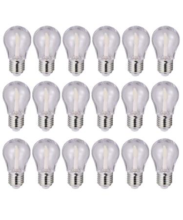 Minkissy 20PCs 6ml lips Balam tube Refillable light bulb shaped transparent lip gloss bottles lip color tube cosmetics lipstick container for girls women DIY