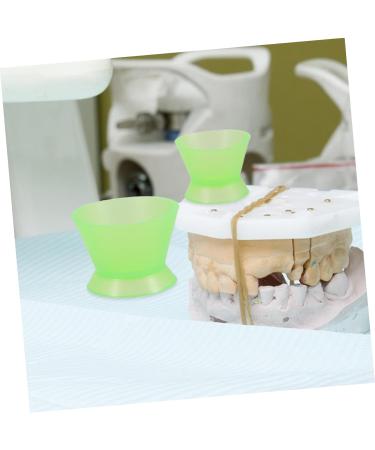 DEARMAMY 1Set Silicone Mixing Cups Nonstick Lab Mixing Cups for Self Coagulation Lightweight and Durable Oral Tools Easy to Use and Store - Buy Online on GoSupps.com