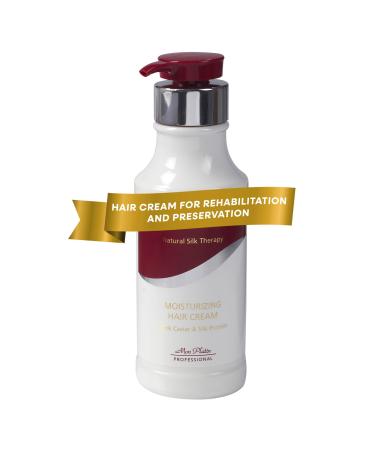 Black Caviar Hair Cream Luxurious Nourishing Styling Cream for Smooth & Shiny Hair Ultimate Hair Care Hair Styling Cream with Silk Protein & Antioxidant Herbal Essences 400ml For All Hair Types - 13.5 Fl Oz