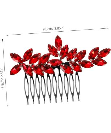 AUTSUPPL Bridal Headwear Hair Side Combs Hair Combs for Wedding Bridal Hair Comb Rhinestone Hair Side Comb Diamond Hair Accessories Wedding Hair Accessories Rhinestone Hair Accessories - Buy Online on GoSupps.com