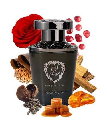 Al Haramain Azlan Oud Charcoal Edition Extrait De Parfum for Men 3.33 Ounce - Buy Online on GoSupps.com