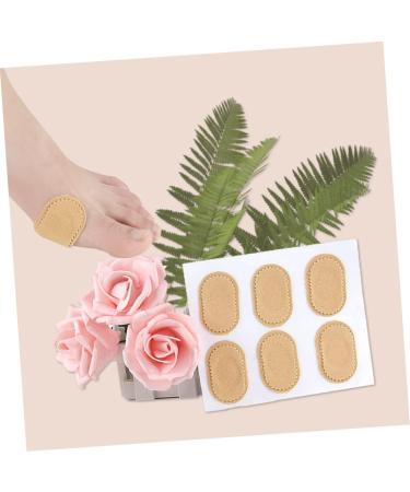 LALAFINA 6sheets Heel Grips Corn Patch Pinky Toe Corn Pads Callus Remover for Feet Toe Callus Protectors Callus Remover Cushion Toe Cushions Pad Corn Cushions Foot Stickers with Hole Cotton - Buy Online on GoSupps.com