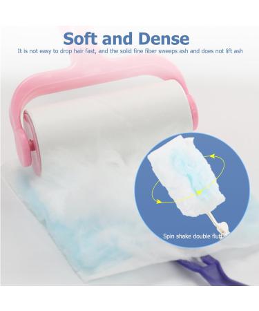 30Pcs Duster Refills with 1 Short Handle Disposable Cobweb Duster Heads Static Dust Removal Dusting Tools Hand Dusters for Cleaning Furniture Blinds Ceiling Fans Dusters for Cleaning Cobweb - Buy Online on GoSupps.com