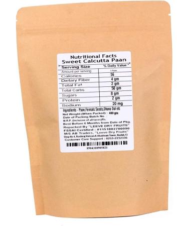 Leeve Dry Fruits Mitha Paan Sweet Culcutta Mouth Freshener Paan - 400 Gram (14 oz) - Buy Online on GoSupps.com