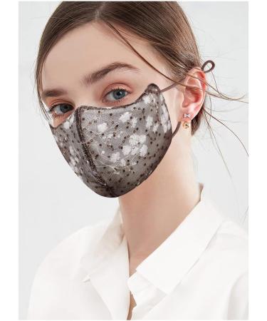 100% Cotton Colorful Face Masks for Adults & Women | Soft Breathable Washable Adjustable Ear Loops & Cute Sequins - Buy Online on GoSupps.com