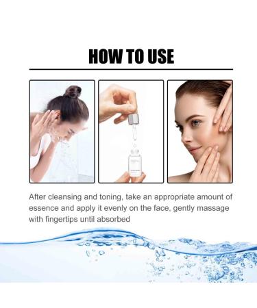 2pcs Nourishing Face Serum Shrinking Pores Brightening Skin Rejuvenation Eye Bags Removing Dark Circles Moisturizing Facial Essence - Buy Online on GoSupps.com