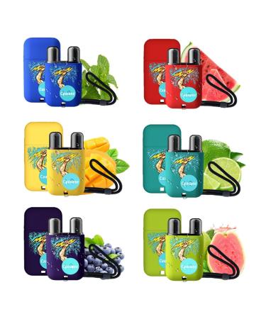 LAMUSELAND Essential Oil Nasal Inhaler Pure and Natural Peppermint Double Holes Aromatherapy Nasal Stick Set for Tension Stress Relief and Focus Boost (01)