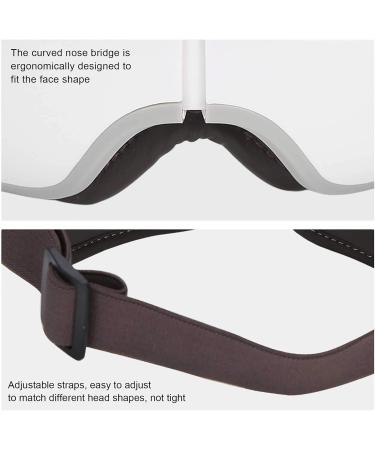 Eye Massager with Heat & Air Compression | Bluetooth Eye Care Device for Dry Eyes Headache Relief Tiredness & Dark Circles - Buy Online on GoSupps.com