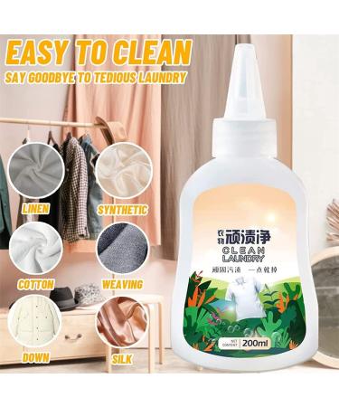 Garment Stubborn Stain Cleaner Stain Remover for Clothes Fabric Stain Remover Quick Remove Oil Stains Coffee Juice Blood Etc (2 Pcs) - Buy Online on GoSupps.com