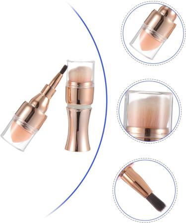 Beavorty 1pc 4 in 1 makeup brush dual ended foundation and powder brush face powder liquid makeup Makeup Practical Brush travel Multifunction artificial fiber sponge brush - Buy Online on GoSupps.com