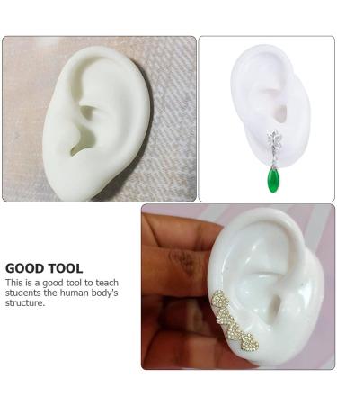 Buy Silicone Ear Mold Practice Tool - Acupoint Learning & Simulation Ear Model for Auditory Meatus | International Shipping Available - Buy Online on GoSupps.com
