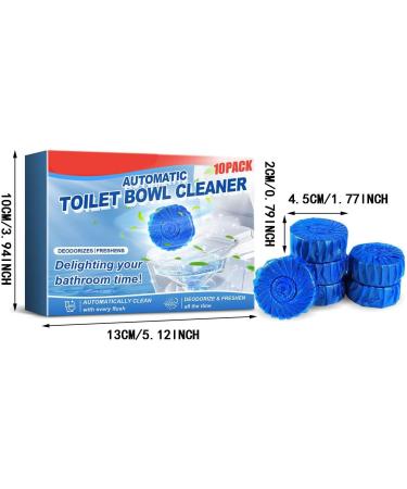 Toilet Toilet Cleaning Block Stains Odors Household Toilet Cleaning Block Household 10pcs Blue Static Remover for Carpet (Blue One Size) Blue One Size - Buy Online on GoSupps.com