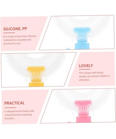 Beavorty 18 STK U-Shaped Silicone Toothbrush for Kids | Soft Bristles Baby & Children s Toothbrushes - International Shipping Available - Buy Online on GoSupps.com