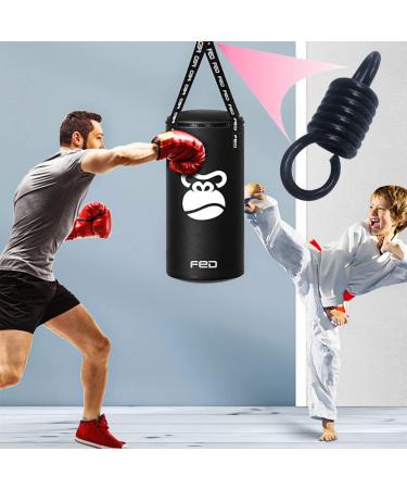 Black Heavy Bag Spring Set - 2pcs | For Punching Bags up to 250lb - Buy Online on GoSupps.com