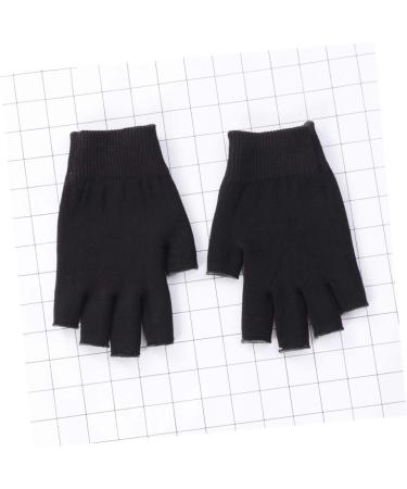 Healeved 1 Pair Gel Gloves Black Gloves Moisturizing Gloves Hydrating Glove Mositurizing Glove Glove Spa Glove Apparel Fingerless - Buy Online on GoSupps.com