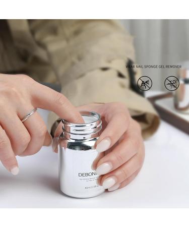 Adhesive Gel: Precision Glue Softener for False Nails | Safe Formula for Removing Stickers and Gel Easy Nails and Toenail Care at Home Salt - Buy Online on GoSupps.com