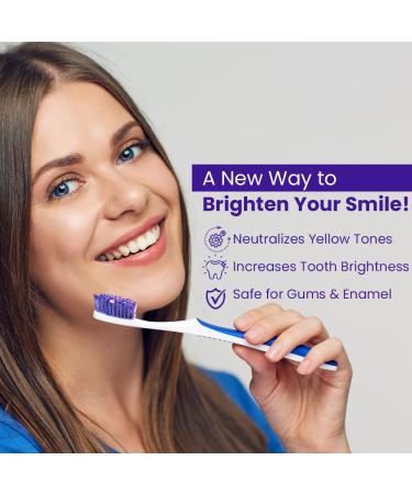 Teeth Colour Corrector Powder - Purple Toothpaste for Teeth Whitening & Stain Removal - Buy Online on GoSupps.com