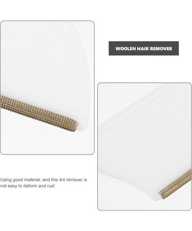 Lurrose 2-in-1 Hair Removal Device & Knitting Comb - Manual Lint Remover for Sweaters Carpets & Fine Wool - Buy Online on GoSupps.com