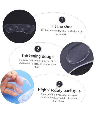 Shop NOLITOY 6 Pairs High Heel Shoe Inserts for Women | Comfortable Gel Insoles & Heel Liners - International Shipping Available - Buy Online on GoSupps.com