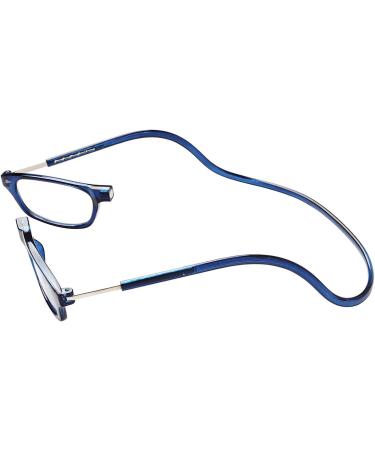 TBOC Pack: Reading Glasses for Men & Women - Dioptria +3.00 (2 Units) Foldable Blue & Black with Magnetic Clip - Perfect for Presbyopia - Buy Online on GoSupps.com