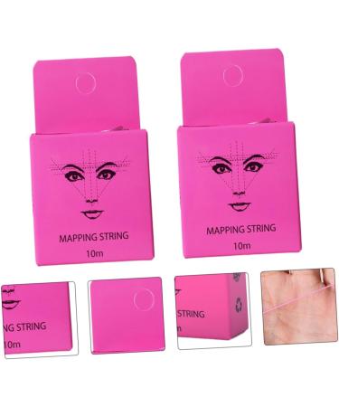Healeved 2 Boxes Eyebrow Auxiliary Ruler Simple Cosmetics Accessory - Buy Online on GoSupps.com