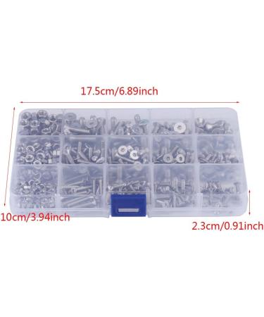 Assortiment de Broches C Fendues 90 Pi ces 11 Types M1.5 M2 M3 M4 M5 M6 avec tui 18x10x3 P - Buy Online on GoSupps.com