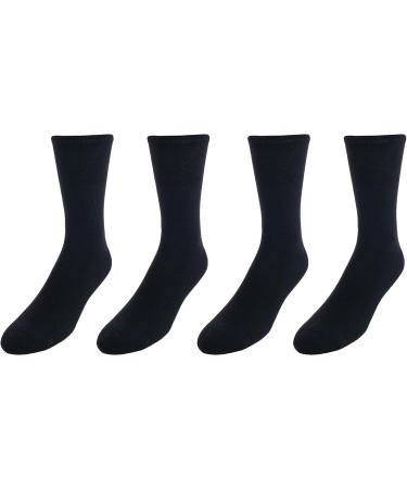 Dr. Scholl's Men's Big and Tall Diabetic & Circulatory Crew Work Socks - 4 Pairs for Comfort & Support - International Shipping Available - Buy Online on GoSupps.com