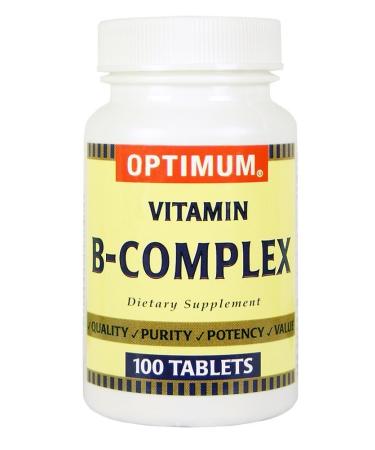 Optimum Vitamin B Complex Tablet 100 ct