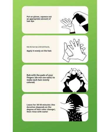 Rubu22a Bubble Mousse Hair Color Shampoo 500 ml foam hair dye dye caring intensive coloring with shine reflex balm Casting Cr me Gloss hair dye coffee - Buy Online on GoSupps.com