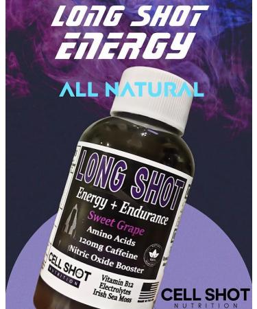 Sweet Grape Endurance Shots - 4 Pack | Nitric Oxide Booster Caffeine Nootropics Electrolytes & Amino Acids for Energy & Performance - International Shipping - Buy Online on GoSupps.com