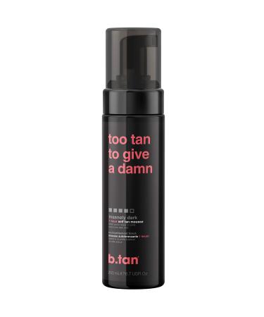 B.Tan self -tanner |Too tan to give a damn - 1 hour self -tanning mousse for an incredibly dark tan animal test -free vegan 200 ml - Buy Online on GoSupps.com