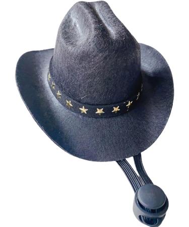 WATERBELINE Pet Headwear Funny Cat Hat Cowboy Hat Costume Birthday Western Cowgirl Accessories Pet Headwear Adjustable Cap for Cosplay Cowboy Pink - Buy Online on GoSupps.com