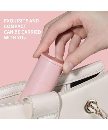 Retractable Pink Kabuki Makeup Brush - Travel-Friendly Blush & Foundation Brush for Soft Powders - Perfect for Cheeks & Bronzer - Buy Online on GoSupps.com