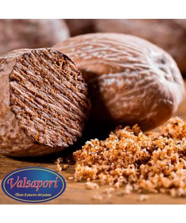  HOME LINE Sun-Dried Whole Nutmeg - 250g Envelope | Vegan Gluten Free | 100% Natural Raw Exotic Spice - Whole Nutmeg Sweet Tasting (Whole Nutmeg) - Buy Online on GoSupps.com