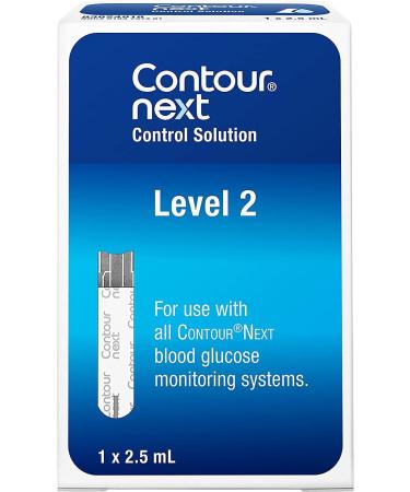 CONTOUR NEXT Control Solution 2.5mL - Level 2 for Glucose Test Meter - Buy Online on GoSupps.com