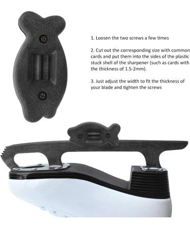 Premium Ice Skate Sharpener - Lightweight Grinding Tool with Portable Bag for Ice Hockey & Manual Skating - Buy Online on GoSupps.com