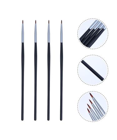 Buy KALLORY 12 pcs Fine Eyeliner & Makeup Brushes - Portable Travel-Friendly Ideal for Eye & Lip Makeup - Buy Online on GoSupps.com