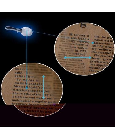 Magnifying Glasses Vision aids 3X LED Magnifying Glass No Frame HD Lens Handheld Jewelry Identification Tool for Reading Maps Stamps Coins Watch Electronic Repair Stationery Office Supplies 1PCS - Buy Online on GoSupps.com