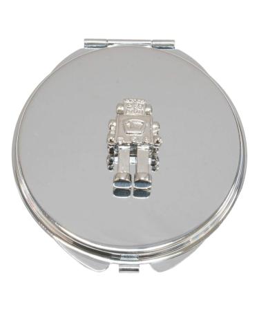 Robot Compact Mirror Handbag Gift With Free Engraving 422