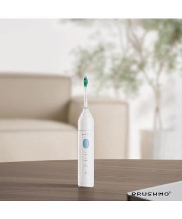 Brushmo Electric Sonic Toothbrush BM02 - Rechargeable with 3 Modes Timer & Compatible with Philips Sonicare - Long Lasting Battery - White - Buy Online on GoSupps.com