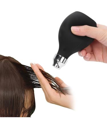 DEWIN Barber Powder Spray Bottle Refillable Portable Silicone Dry Shampoo Powder Blower Puffer Powder Container for Hair Salon or Home Use