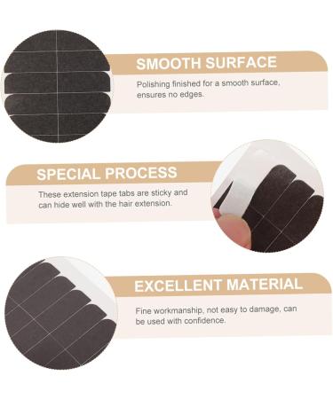 Beatifufu 10 Sheets Hair Extension Double Sided Tape Human Hair No- Residue Tape Hair Extension Tape Double- Sided Replacement Tape Lace Front Wig Tape Non-woven Fabric Water Proof Appendix - Buy Online on GoSupps.com