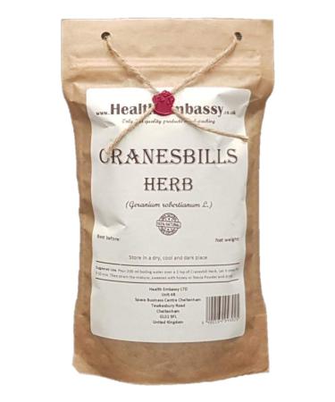 Cranesbills Herb Tea | Geranium Robertianum L | G ranium Herbe Robert Tisane | Health Embassy (100g)