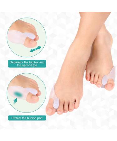 Buy Toe Spreader Gel for Hallux Valgus & Hammer Toe Correction - Soft Silicone Separator for Pain Relief & Comfort - Buy Online on GoSupps.com