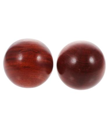 Healvian 4 sets Handball Massageball Massage balls from Jade Fitness Balls For the hand portable handballs Comfortable handballs Chinese style Massage device Training ball scrollrad wooden ball