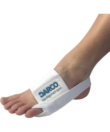 Darco Low Profile Toe Brace - One Size White | Comfort & Support for Fast Recovery | International Shipping Available - Buy Online on GoSupps.com