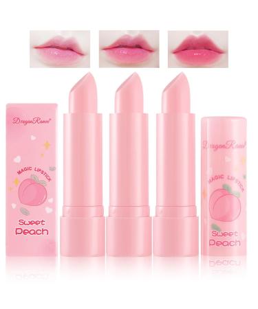 Girls Color Changing Lip Blam Long Lasting Lip Care Light Pink Lip Balm for Kids and Teens Kid Friendly Party Gift Best Friends