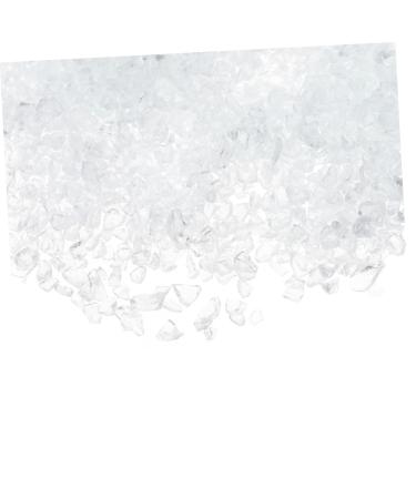 Breloques Nail Art en Verre Concass Transparent 200 G pour Manucure DIY D coration D'ongles Strass Remplissage poxy Accessoires Nail Art