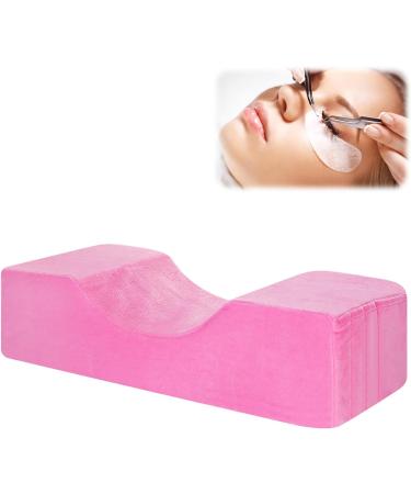 Sanon Extra Soft U-Shape Memory Foam Neck Pillow for Eyelash Extensions - Beauty Makeup Curve Pillow (Pink) - Ideal for Home Salon & Props - Buy Online on GoSupps.com