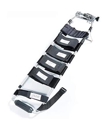 Leg traction frame traction rail set made of aluminum alloy with 4 leg belts adjustable leg rehabilitation traction frames effectively reduce pain and bleeding for emergency rescue